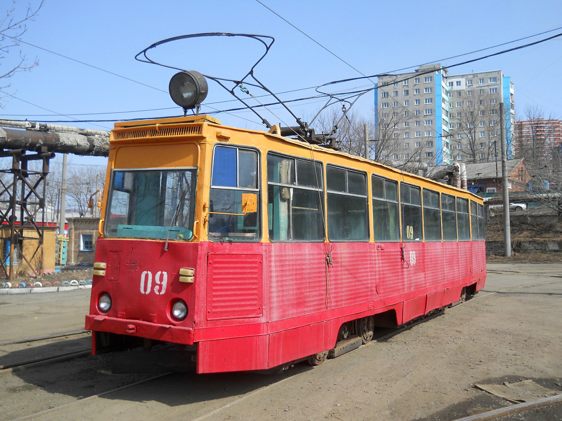 Владивосток, 71-605А № 09; Владивосток — Подразделение службы пути