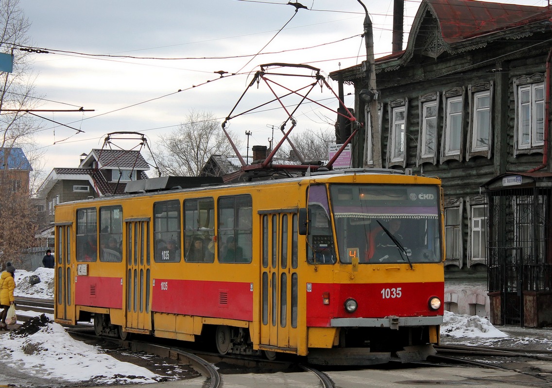 Барнаул, Tatra T6B5SU № 1035