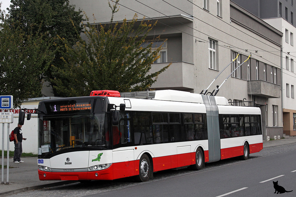 Усти-над-Лабем, Škoda 27Tr Solaris III № 615; Пльзень — Новые троллейбусы и электробусы Škoda