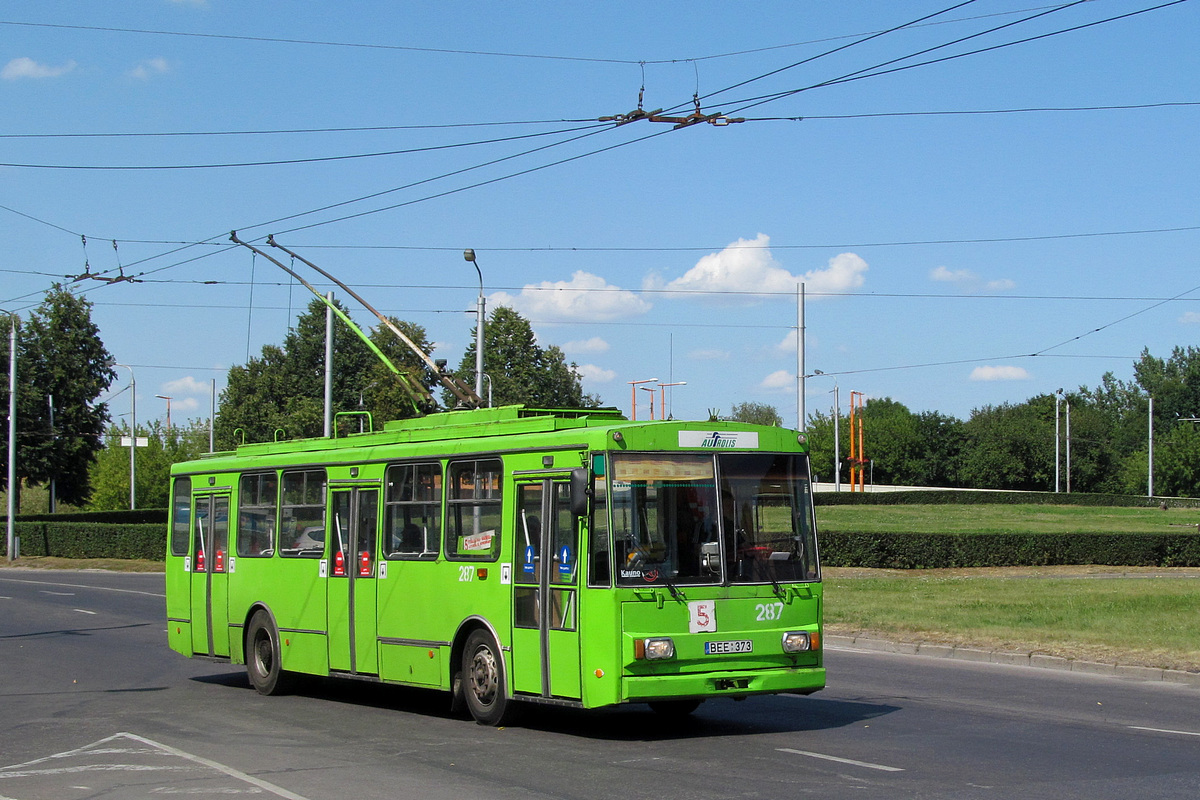 Каунас, Škoda 14Tr02/6 № 287