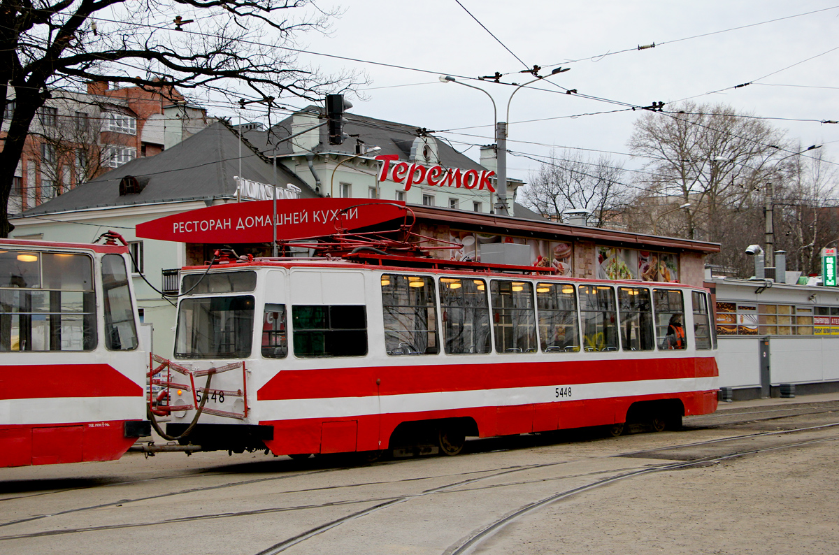 Санкт-Петербург, ЛМ-68М № 5448 Санкт-Петербург, ЛМ-68М № 5448