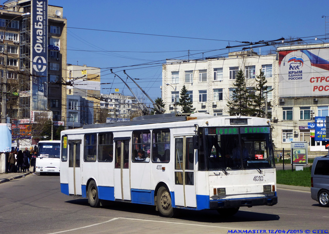 Крымский троллейбус, Škoda 14Tr11/6 № 4010