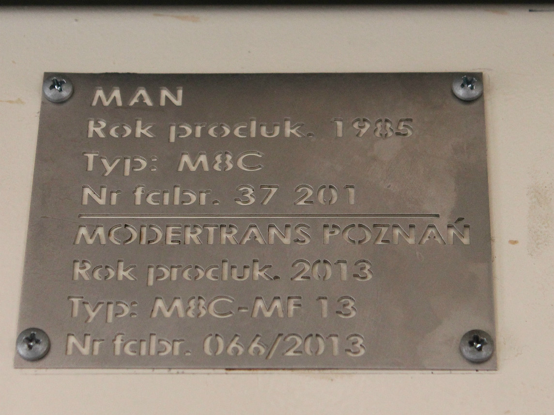 Эльблонг, MAN M8C-MF 13 № 812