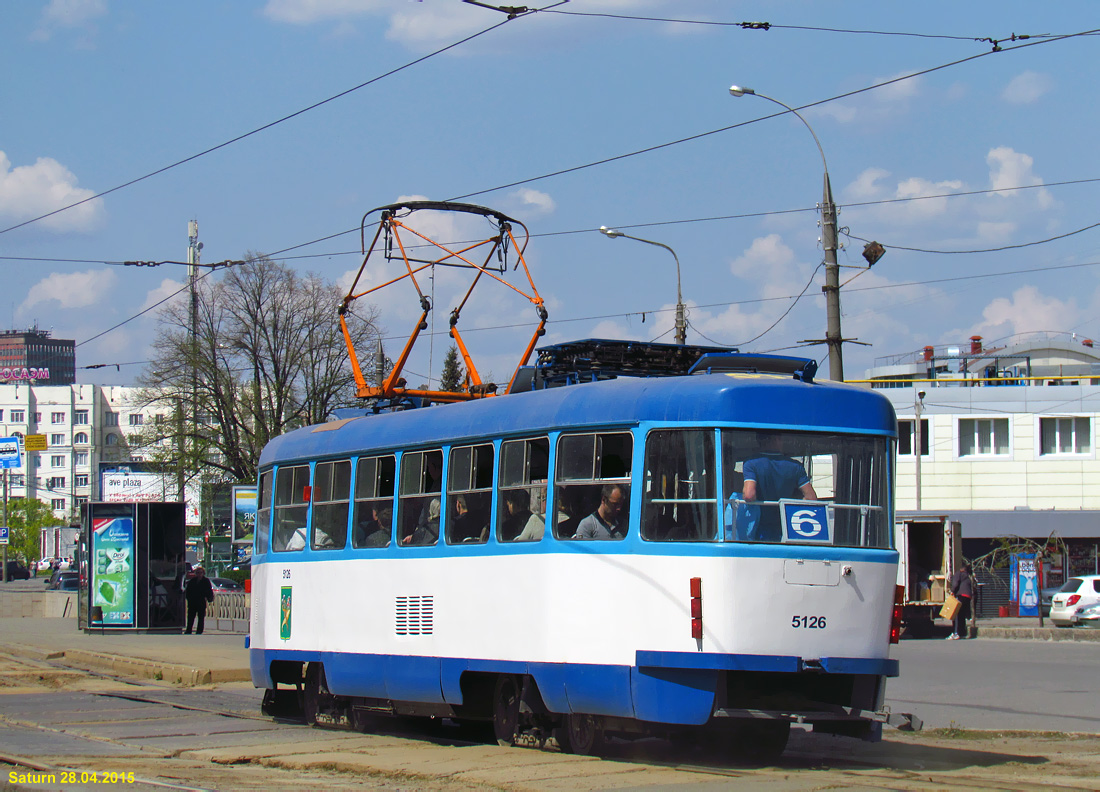 Харьков, Tatra T3A № 5126
