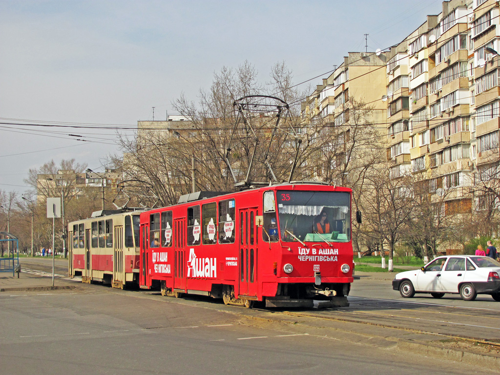 Киев, Tatra T6B5SU № 022