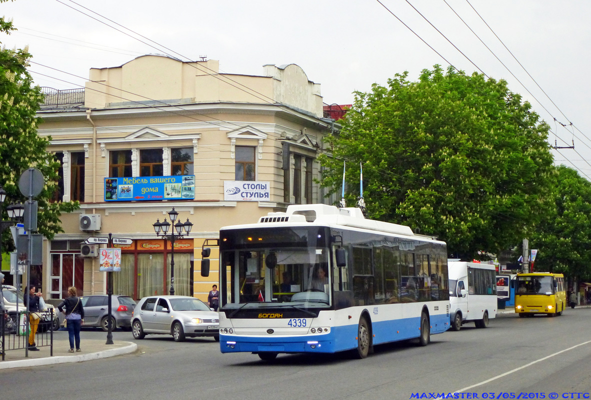 Крымский троллейбус, Богдан Т70110 № 4339