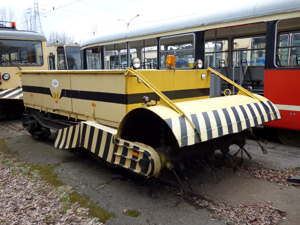 Силезские трамваи, Двухосный прицепной вагон № 21