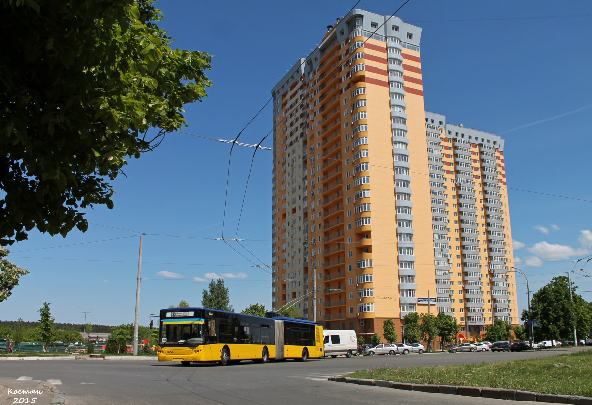 Киев, ЛАЗ E301D1 № 2654