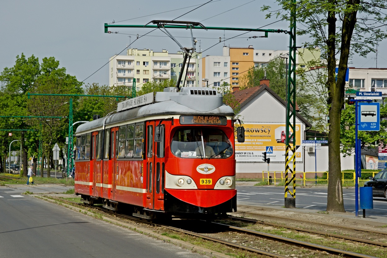 Силезские трамваи, SGP Type E1 № 939