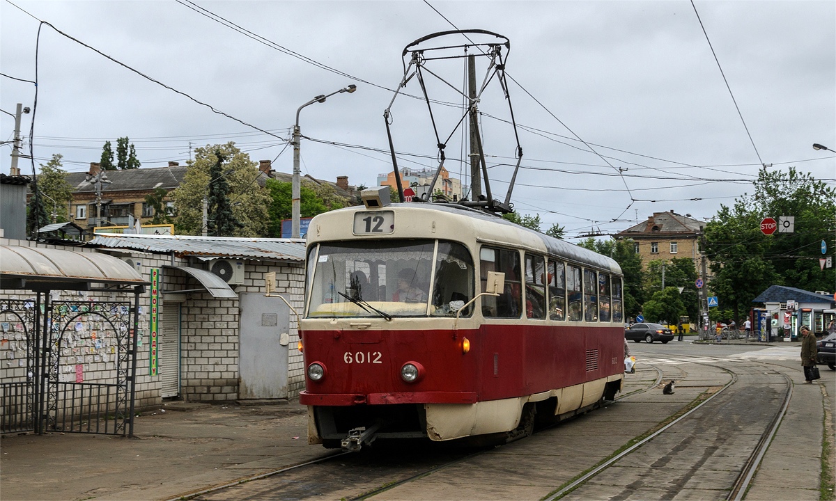 Киев, Tatra T3SU № 6012