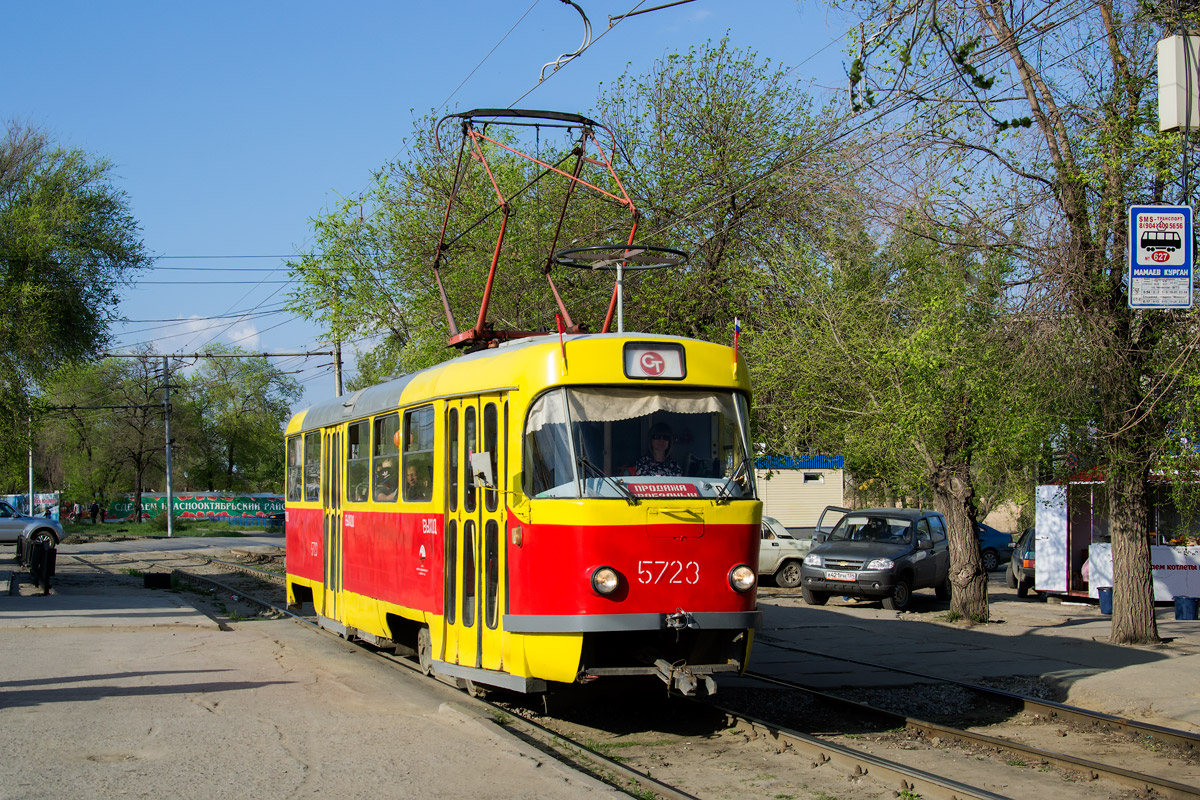 Волгоград, Tatra T3SU № 5723