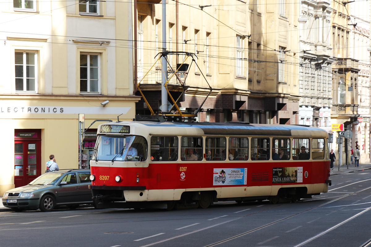 Прага, Tatra T3R.P № 8397