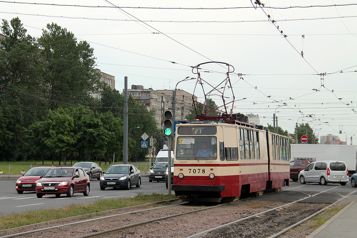 Санкт-Петербург, ЛВС-86К № 7078