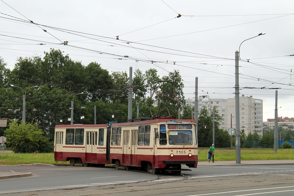 Санкт-Петербург, 71-147К (ЛВС-97К) № 7105