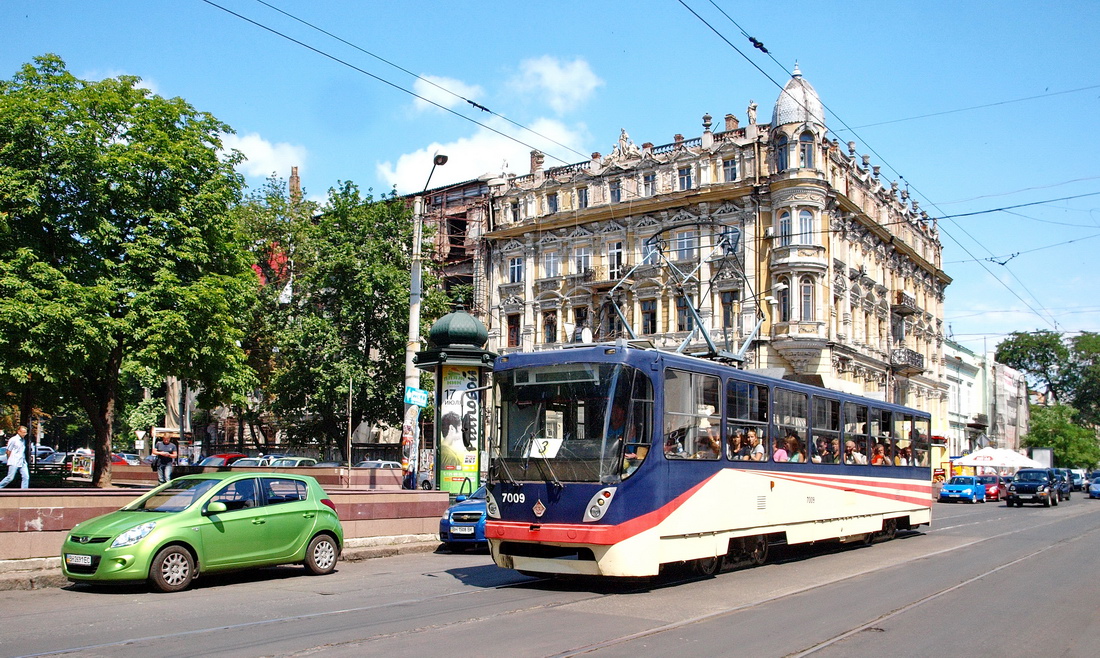 Одесса, К1 № 7009; Одесса — Трамвайные линии: Центр