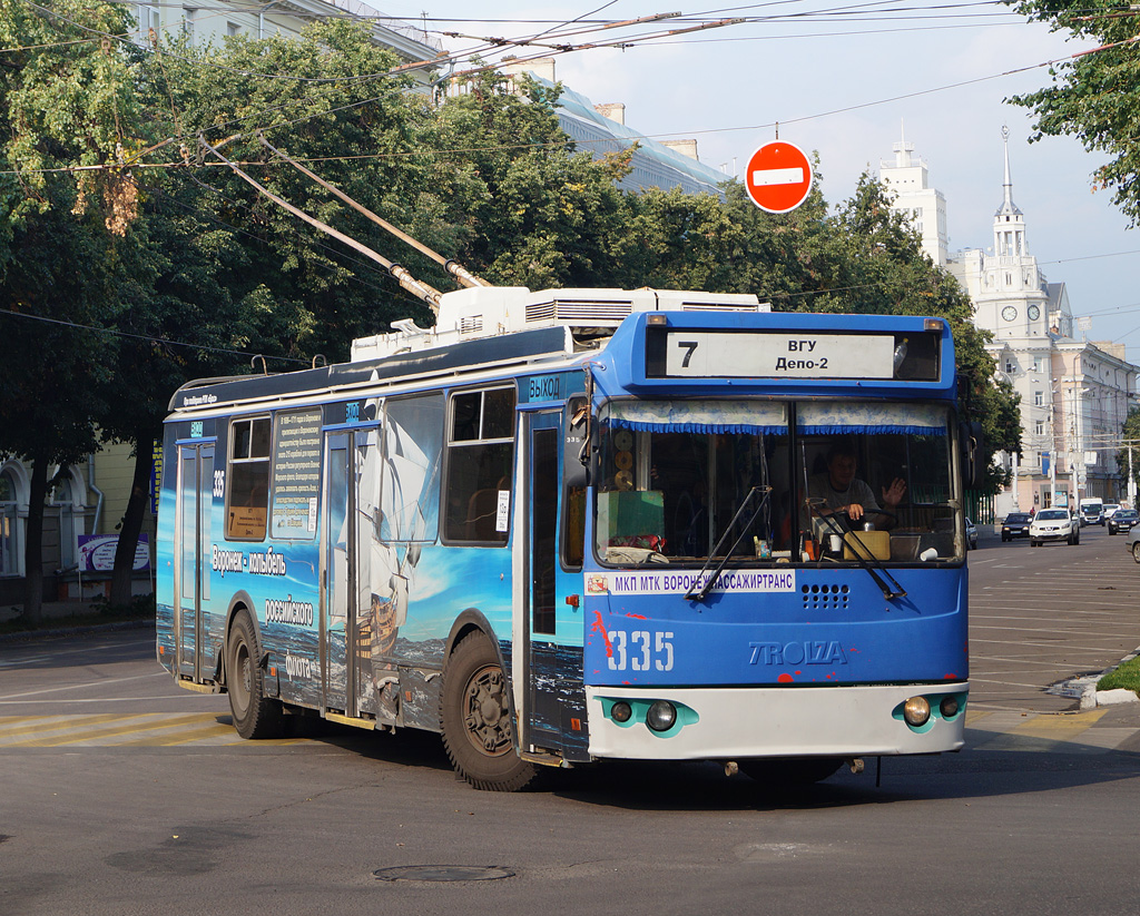 Воронеж, ЗиУ-682Г-016.04 № 335 Воронеж, ЗиУ-682Г-016.04 № 335