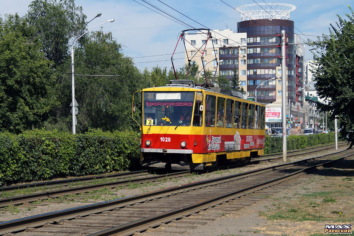 Барнаул, Tatra T6B5SU № 1020