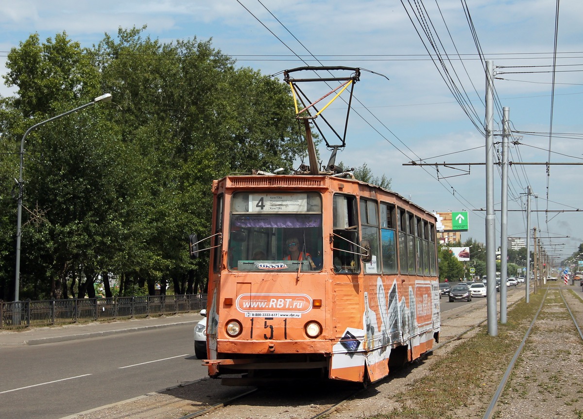 Красноярск, 71-605 (КТМ-5М3) № 151
