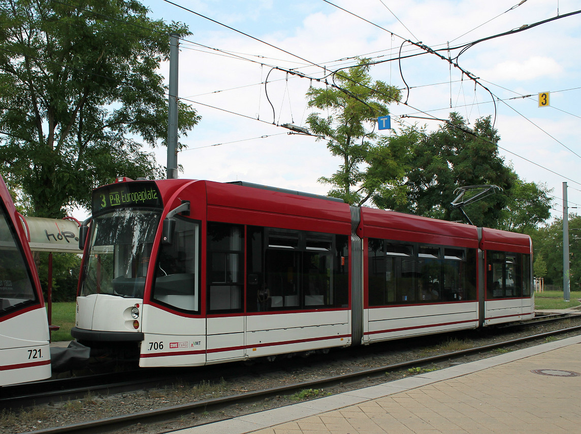 Эрфурт, Siemens Combino Advanced № 706