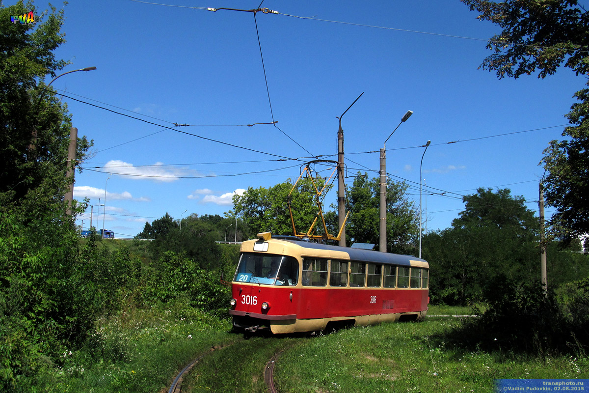 Харьков, Tatra T3SU № 3016
