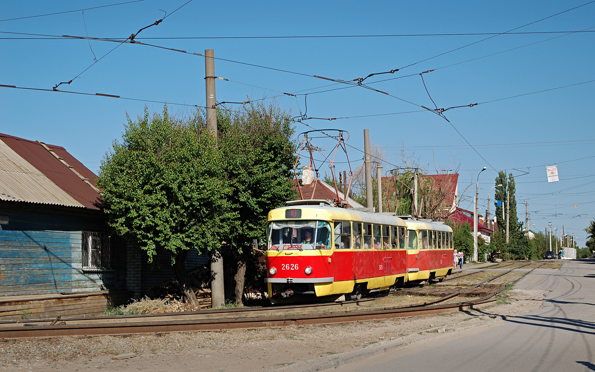 Волгоград, Tatra T3SU (двухдверная) № 2626