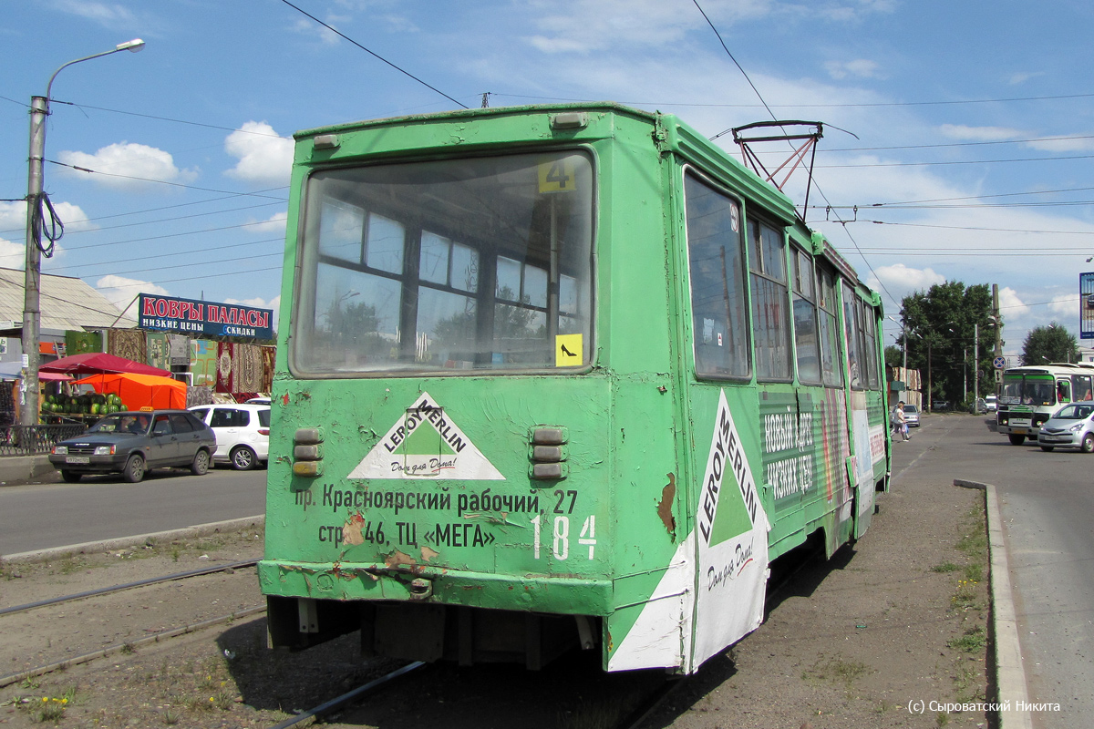 Красноярск, 71-605 (КТМ-5М3) № 184