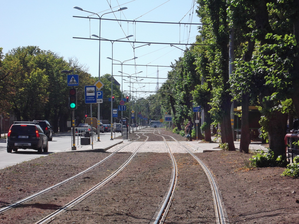 Лиепая — Трамвайные линии и инфраструктура