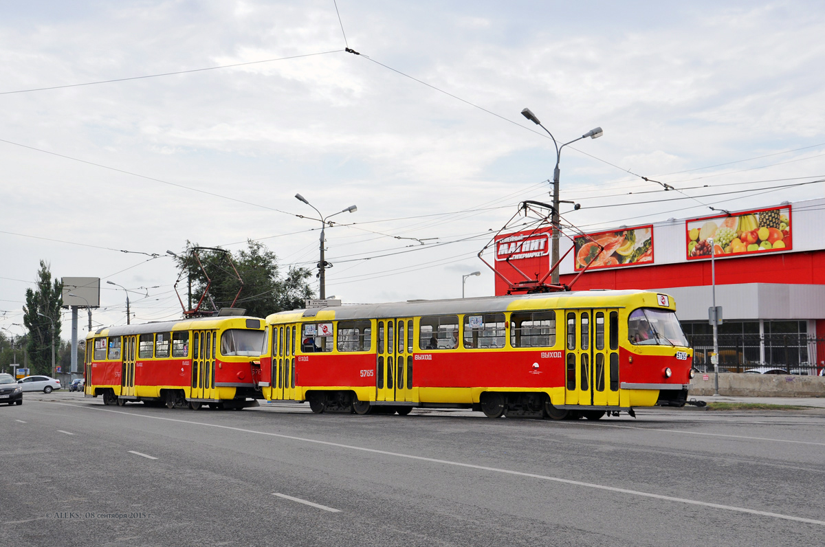 Волгоград, Tatra T3SU № 5765; Волгоград, Tatra T3SU № 5766