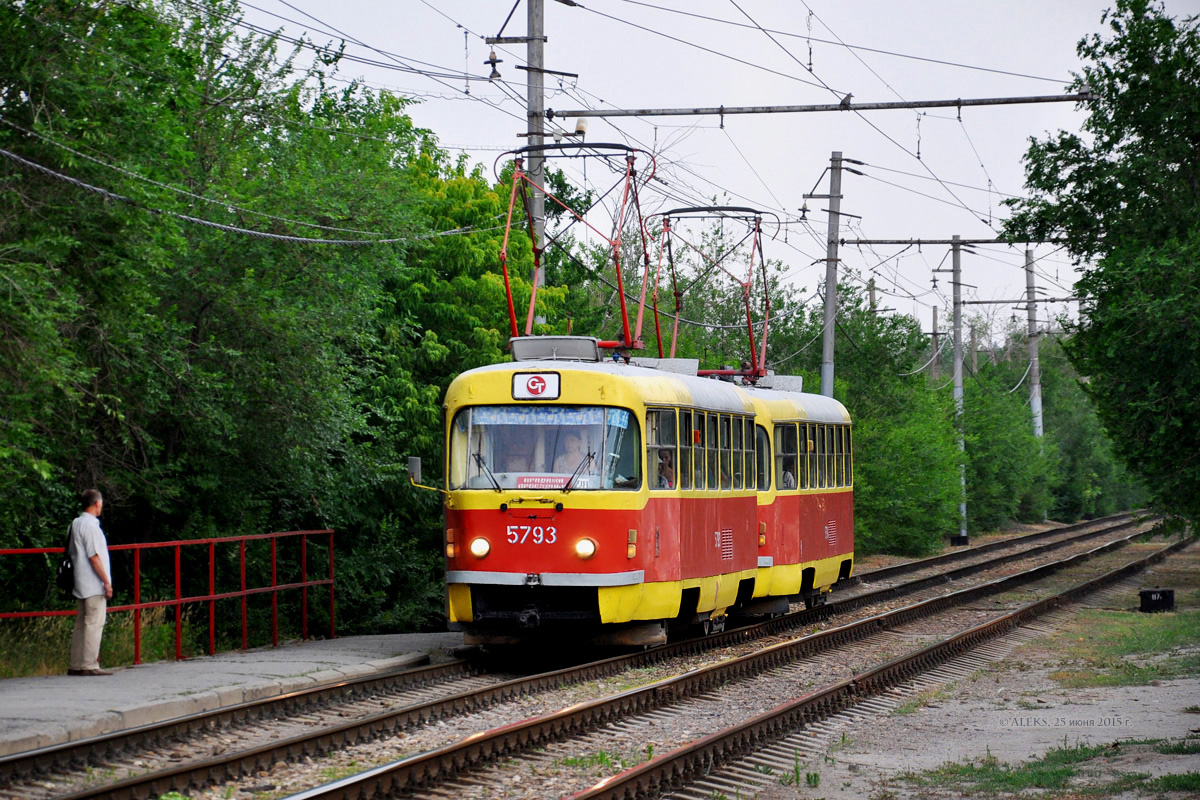 Волгоград, Tatra T3SU № 5793; Волгоград, Tatra T3SU № 5794
