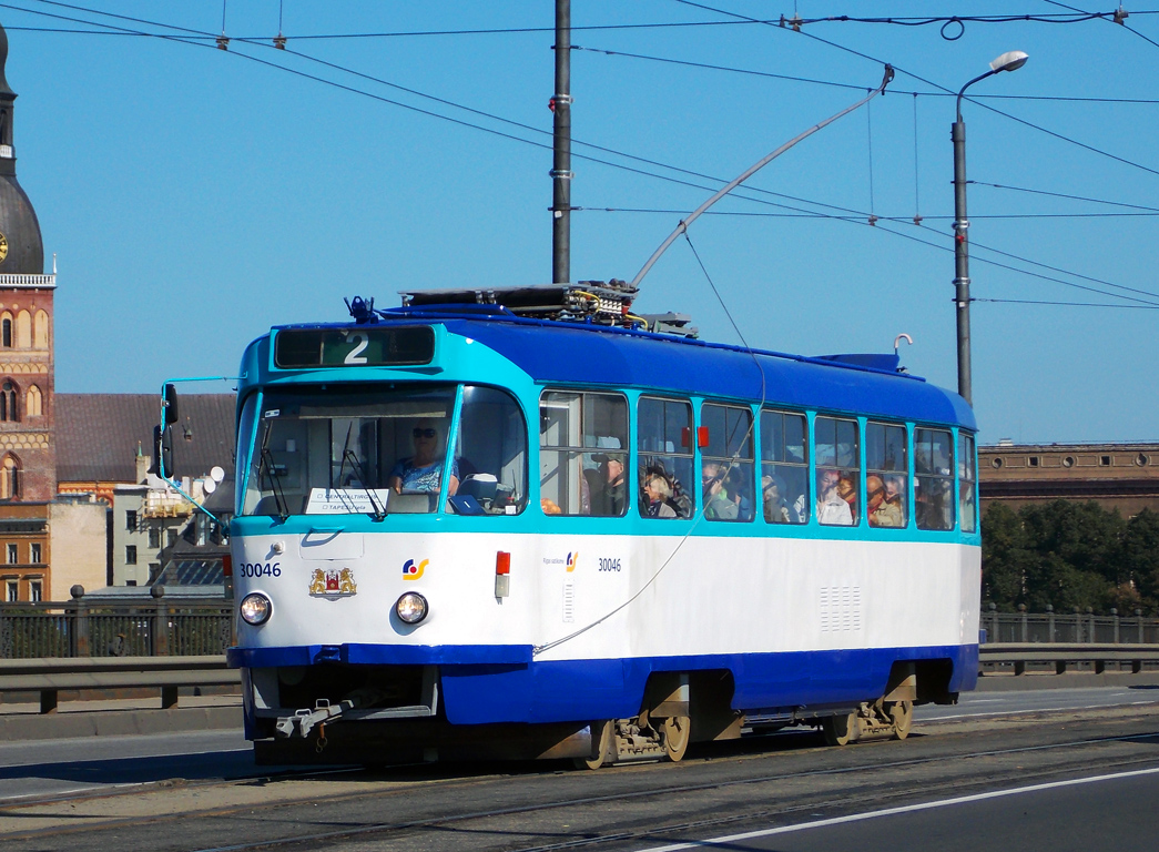 Рига, Tatra T3A № 30046