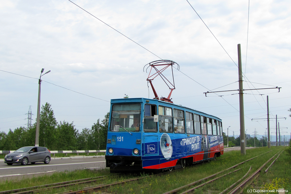 Ангарск, 71-605 (КТМ-5М3) № 151