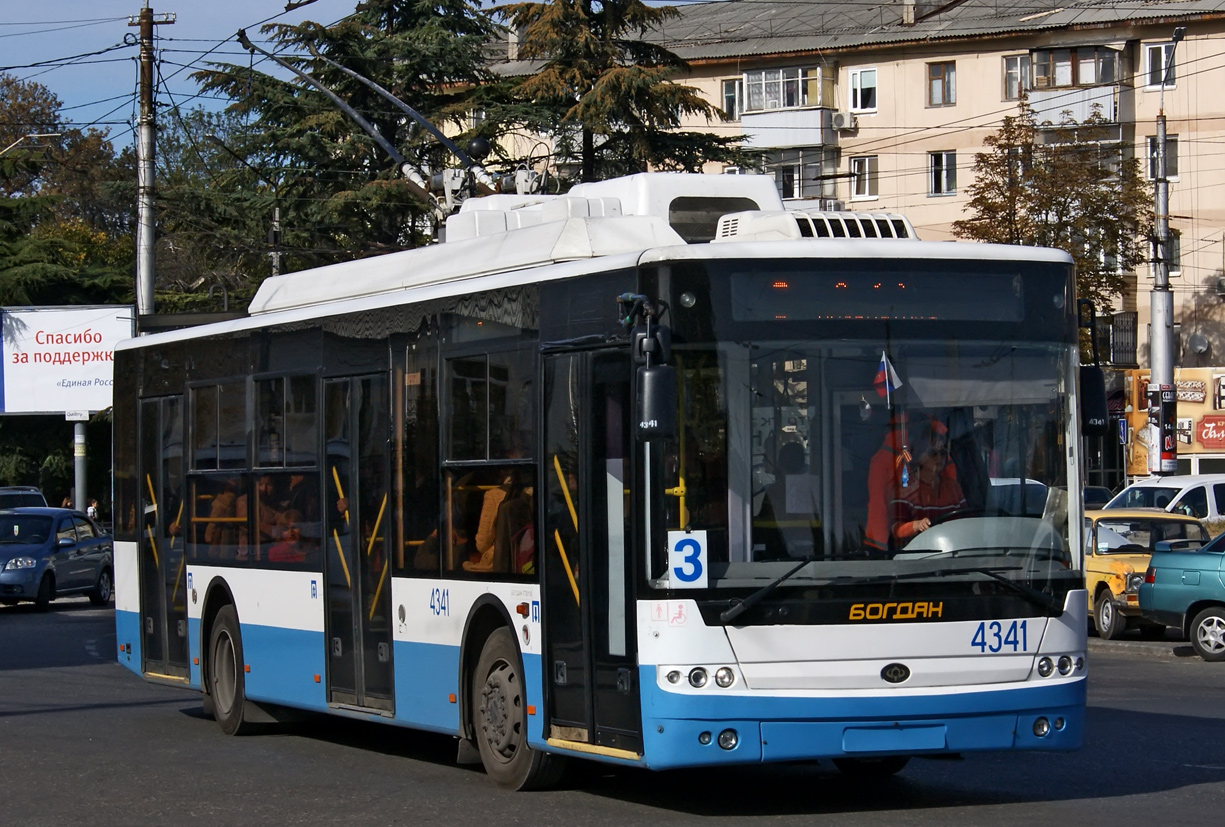 Крымский троллейбус, Богдан Т70110 № 4341