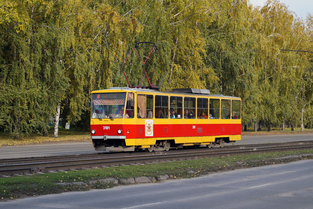 Барнаул, Tatra T6B5SU № 3181
