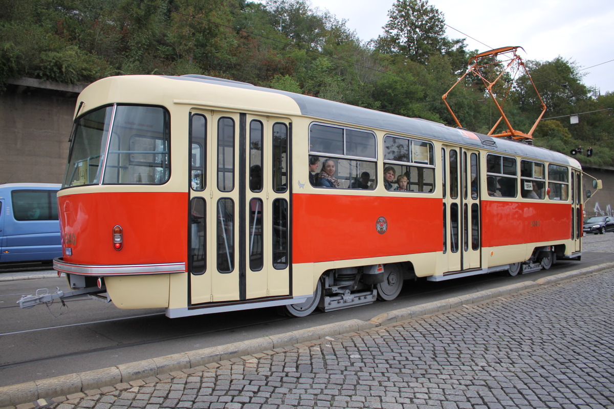 Прага, Tatra T3 № 6340; Прага — 140 лет городскому транспорту в Праге