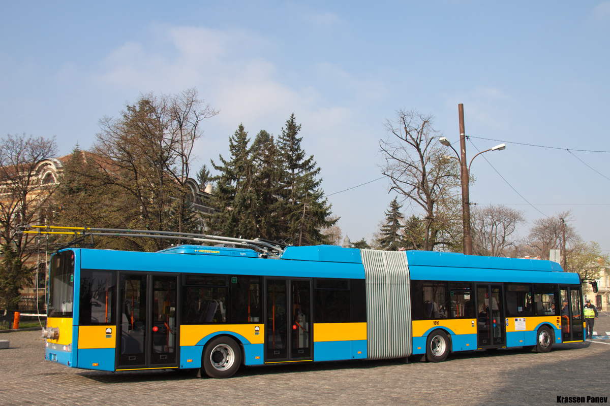 София, Škoda 27Tr Solaris III № 1657; София — Официално представяне на новите тролейбуси Škoda 27Tr — 04.04.2014