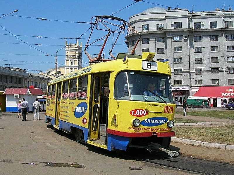 Харьков, Tatra T3SU № 1829