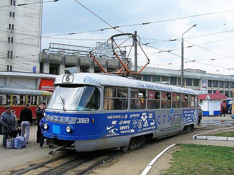 Харьков, Tatra T3SU № 3069