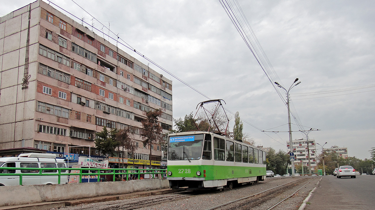 Ташкент, Tatra T6B5SU № 2728