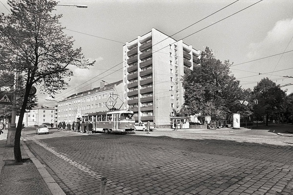 Калининград, Tatra T4SU № 300; Калининград — Старые фотографии