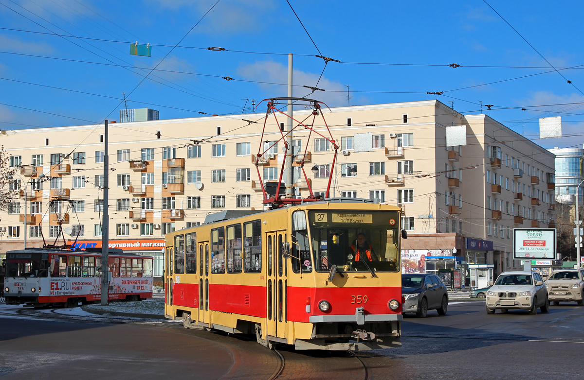 Екатеринбург, Tatra T6B5SU № 359