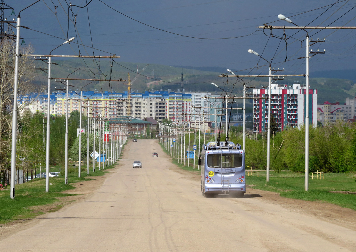 Альметьевск, БТЗ-52763А № 08; Альметьевск — Троллейбусные линии и инфраструктура