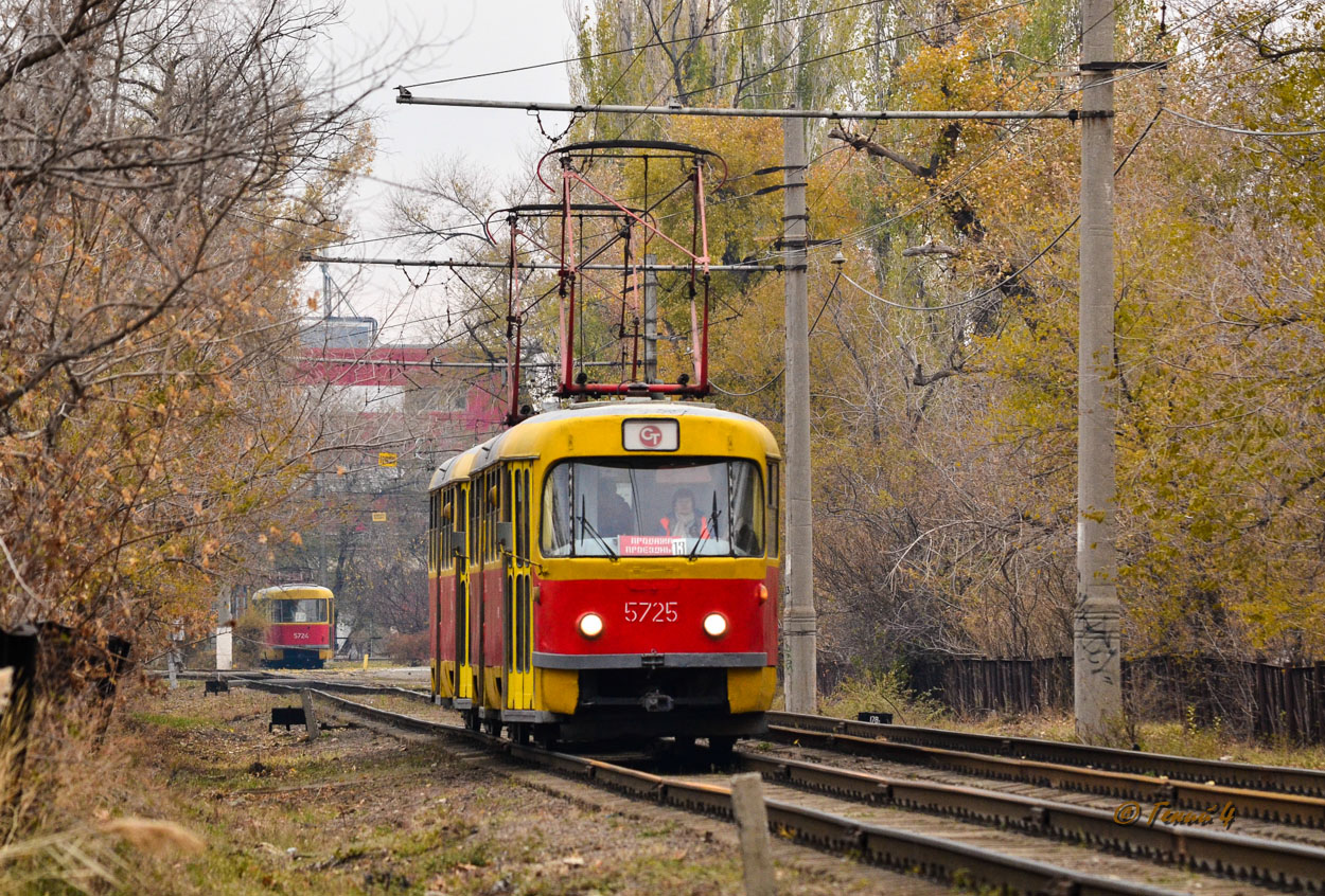 Волгоград, Tatra T3SU № 5725