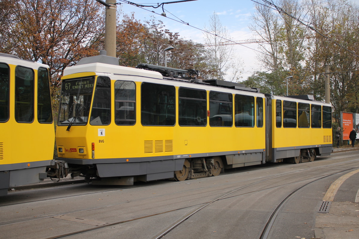 Берлин, Tatra KT4DM № 6061