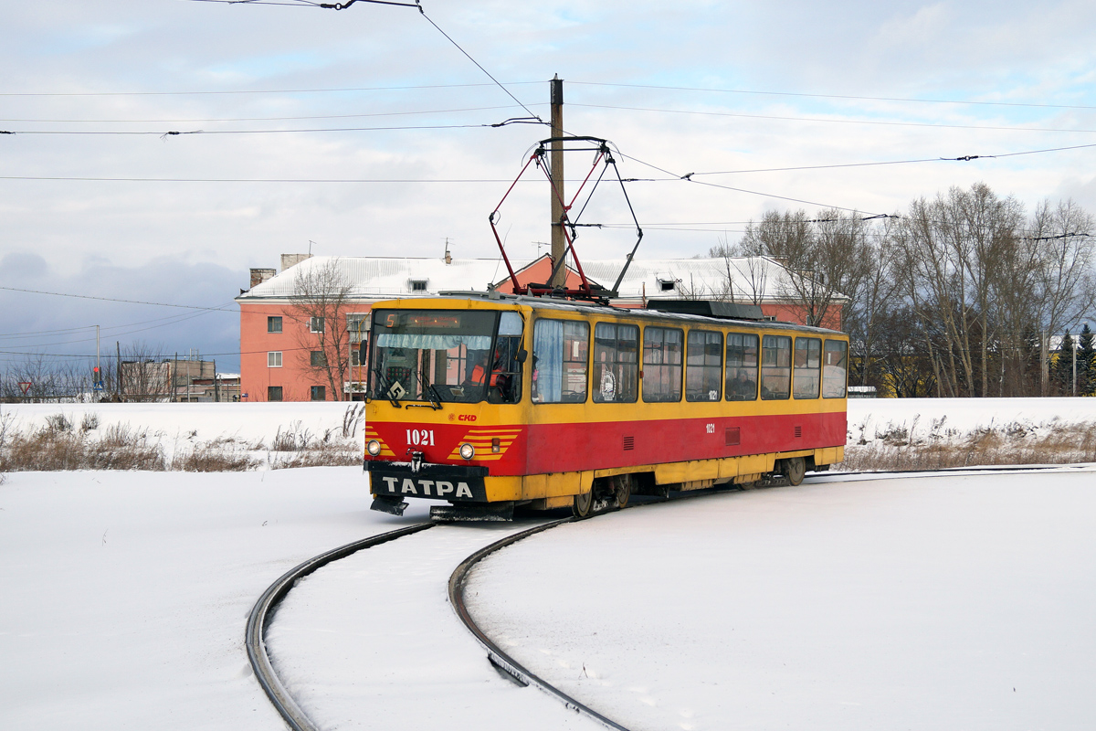 Барнаул, Tatra T6B5SU № 1021