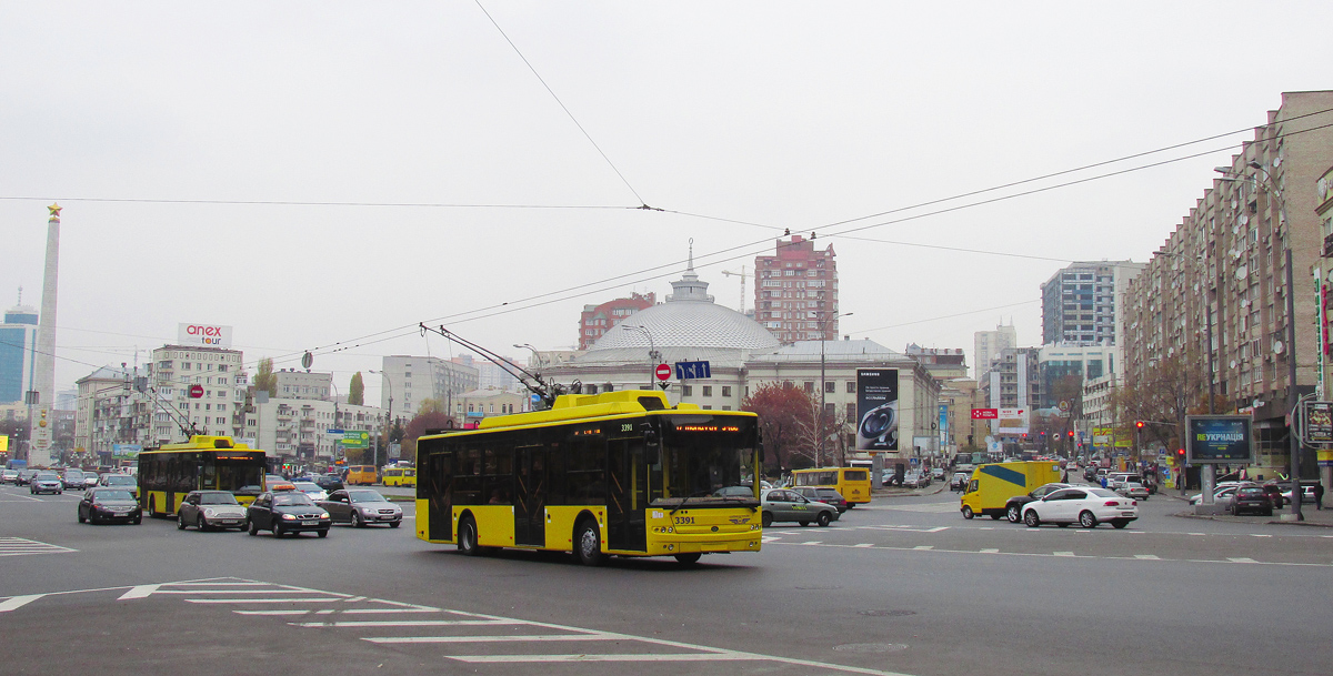 Киев, Богдан Т70110 № 3391