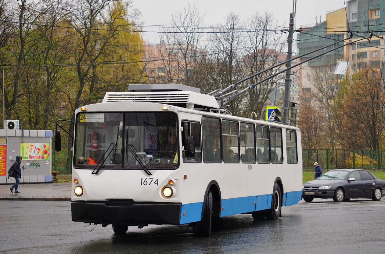 Санкт-Петербург, ВЗТМ-5284.02 № 1674 Санкт-Петербург, ВЗТМ-5284.02 № 1674