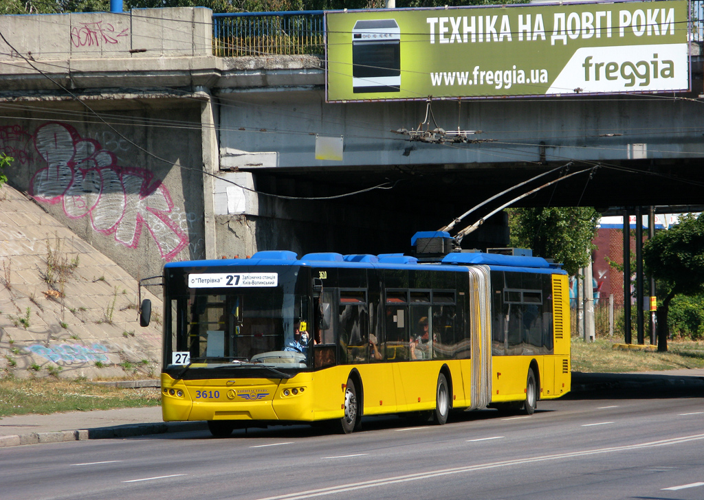 Киев, ЛАЗ E301D1 № 3610