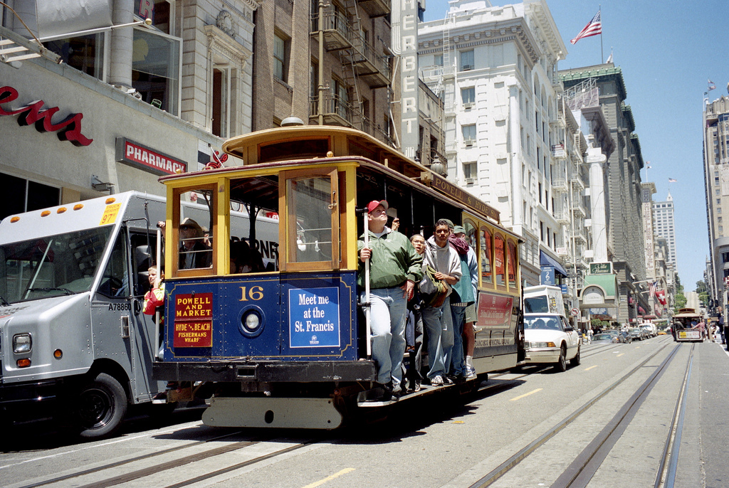 Сан-Франциско, область залива, Muni cable car № 16