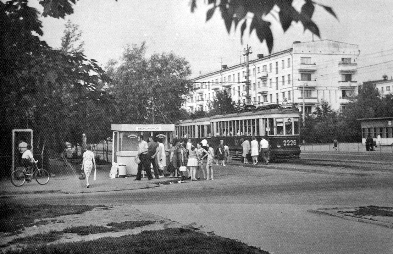 Москва, КМ № 2226; Москва — Исторические фотографии — Трамвай и Троллейбус (1946-1991)