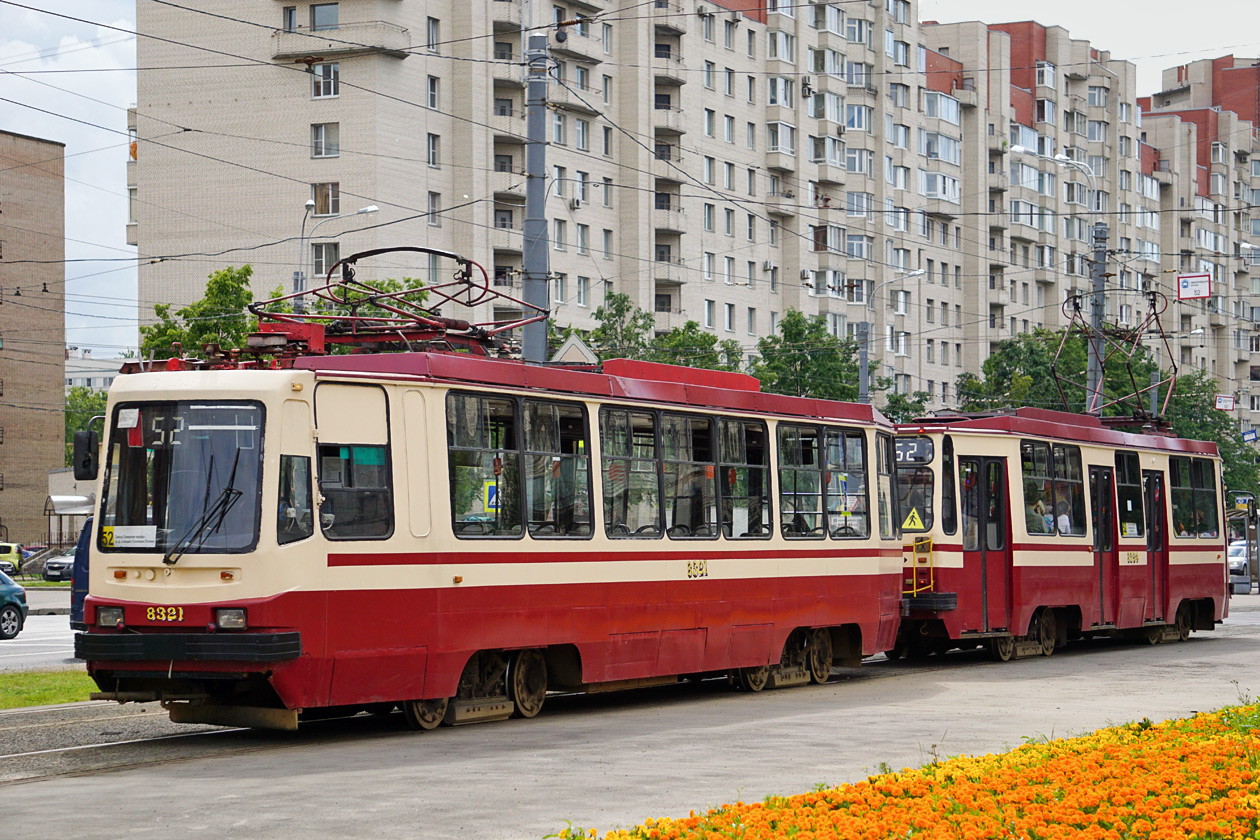 Санкт-Петербург, 71-134К (ЛМ-99К) № 8321 Санкт-Петербург, 71-134К (ЛМ-99К) № 8321